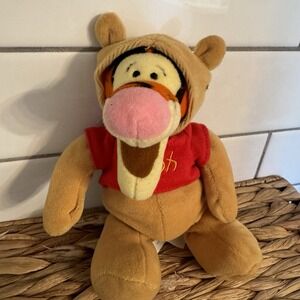 DISNEY STORE-TIGGER AS‎ POOH-8"-MINI BEAN BAG